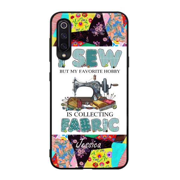 Custom Personalized Sewing Machine Phone Case - Gift Idea For Sewing Lovers - Case For iPhone, Samsung and Xiaomi - 8WU8I3