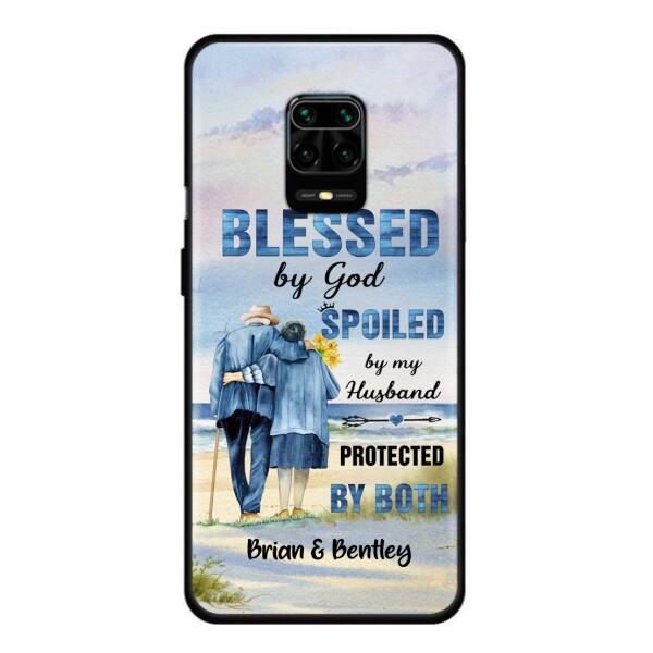 Custom Personalized Old Couple Phone Case - Best Gift Idea For Grandparents - Case For iPhone, Samsung and Xiaomi