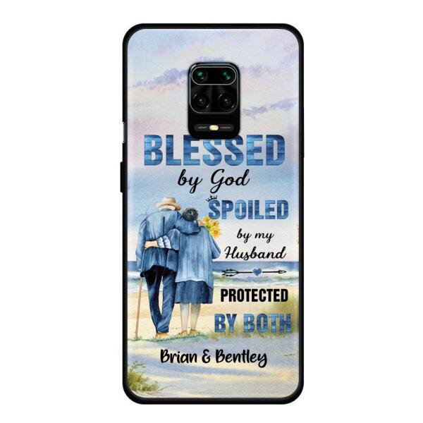 Custom Personalized Old Couple Phone Case - Best Gift Idea For Grandparents - Case For iPhone, Samsung and Xiaomi