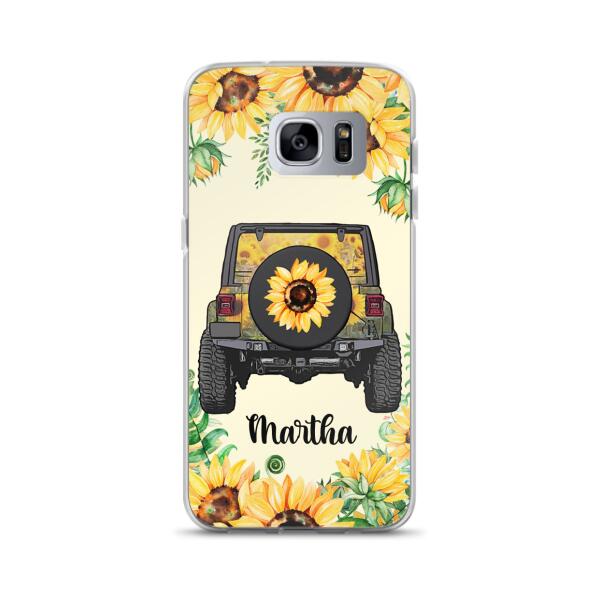 Custom Personalized Off-road Car Phone Case - Best Gift Idea For Off-road Lovers - Case For iPhone, Samsung and Xiaomi