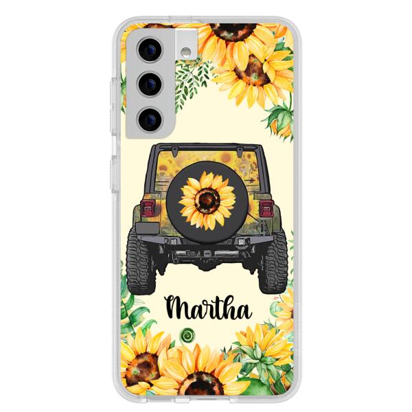 Custom Personalized Off-road Car Phone Case - Best Gift Idea For Off-road Lovers - Case For iPhone, Samsung and Xiaomi