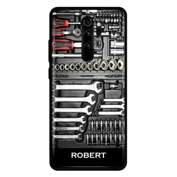 Custom Personalized Mechanic Toolbox Phone Case - Case For iPhone, Samsung And Xiaomi - RCT18X