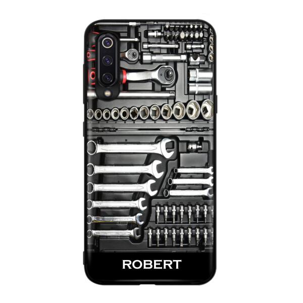 Custom Personalized Mechanic Toolbox Phone Case - Case For iPhone, Samsung And Xiaomi - RCT18X