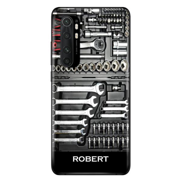 Custom Personalized Mechanic Toolbox Phone Case - Case For iPhone, Samsung And Xiaomi - RCT18X