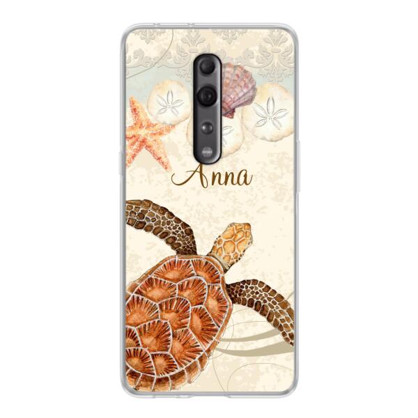 Custom Personalized Sea Turtle Phone Case - Best Gift For Turtle Lover's - Case For Huawei and Oppo - DTJ0EN