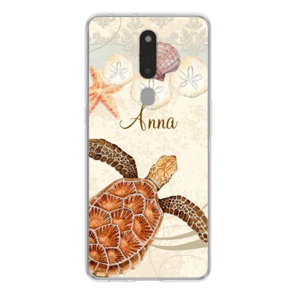 Custom Personalized Sea Turtle Phone Case - Best Gift For Turtle Lover's - Case For Huawei and Oppo - DTJ0EN