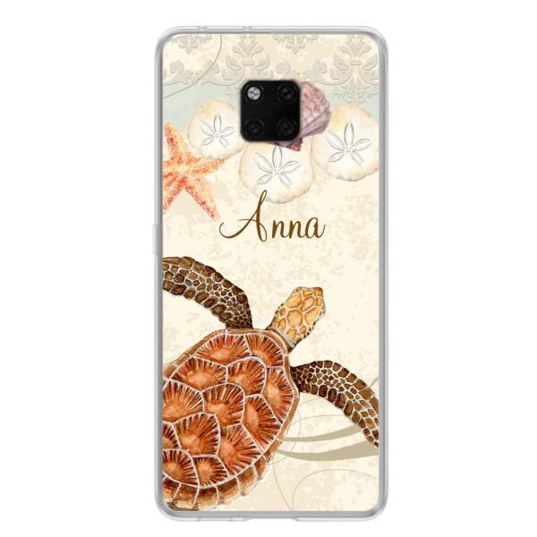 Custom Personalized Sea Turtle Phone Case - Best Gift For Turtle Lover's - Case For Huawei and Oppo - DTJ0EN