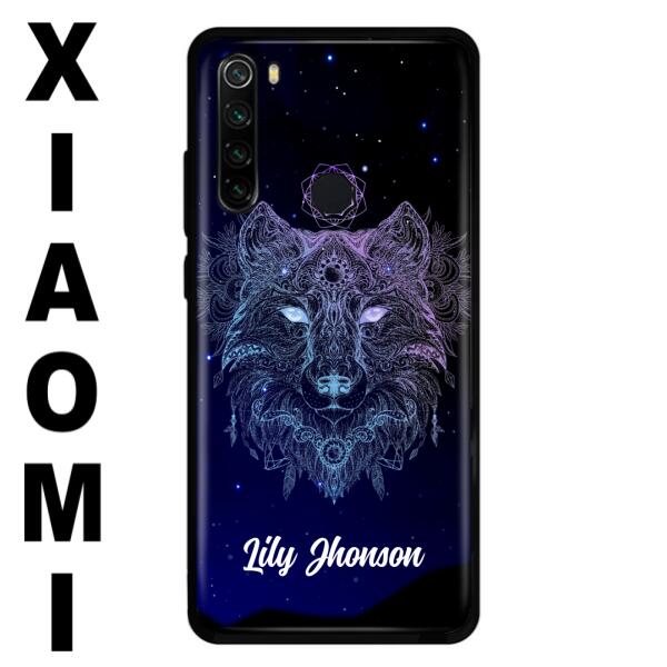 Custom Personalized Wolf Mandala Phone Case - Best Gift For Wolf Lover's - Case For iPhone, Samsung and Xiaomi - TOMO90