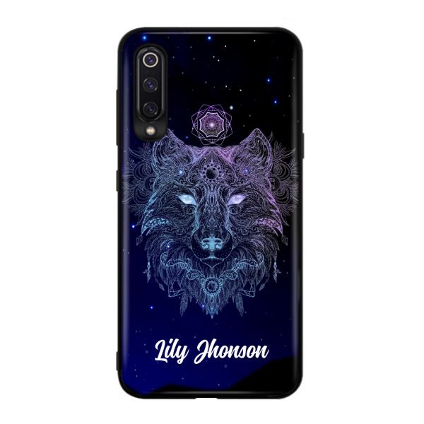 Custom Personalized Wolf Mandala Phone Case - Best Gift For Wolf Lover's - Case For iPhone, Samsung and Xiaomi - TOMO90