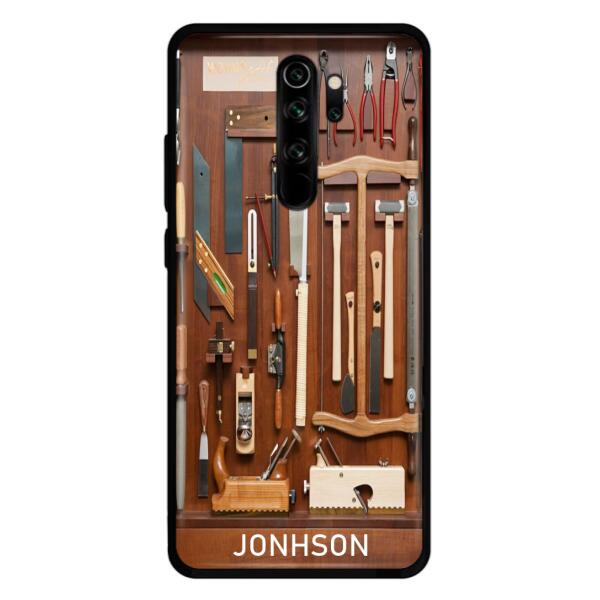 Custom Personalized Carpenter Toolbox Phone Case - Case For iPhone, Samsung And Xiaomi - J59VWE