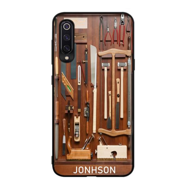 Custom Personalized Carpenter Toolbox Phone Case - Case For iPhone, Samsung And Xiaomi - J59VWE