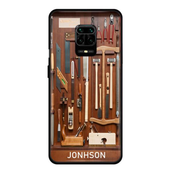 Custom Personalized Carpenter Toolbox Phone Case - Case For iPhone, Samsung And Xiaomi - J59VWE