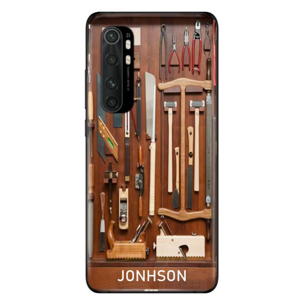 Custom Personalized Carpenter Toolbox Phone Case - Case For iPhone, Samsung And Xiaomi - J59VWE