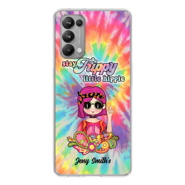 Personalized Hippie Phone Case - Stay Trippy Little Hippie - Case For Xiaomi, Huawei and Oppo