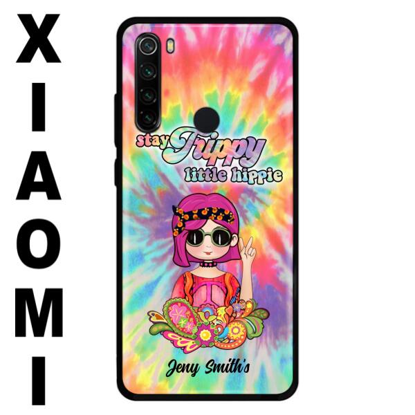 Personalized Hippie Phone Case - Stay Trippy Little Hippie - Case For Xiaomi, Huawei and Oppo