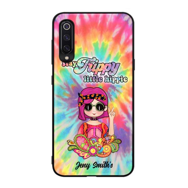 Personalized Hippie Phone Case - Stay Trippy Little Hippie - Case For Xiaomi, Huawei and Oppo