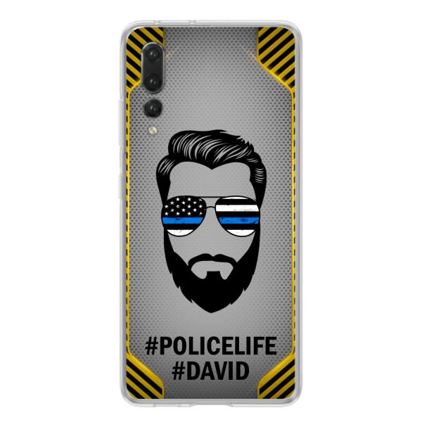 Custom Personalized Policelife Phone Case - Best Gift for Dads - For Xiaomi, Oppo And Huawei - NTQYR8