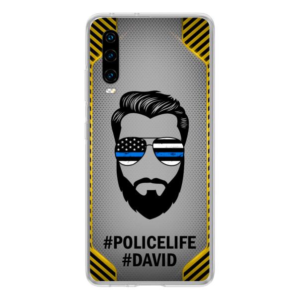 Custom Personalized Policelife Phone Case - Best Gift for Dads - For Xiaomi, Oppo And Huawei - NTQYR8