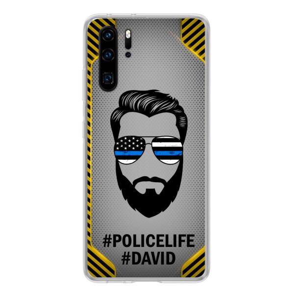 Custom Personalized Policelife Phone Case - Best Gift for Dads - For Xiaomi, Oppo And Huawei - NTQYR8