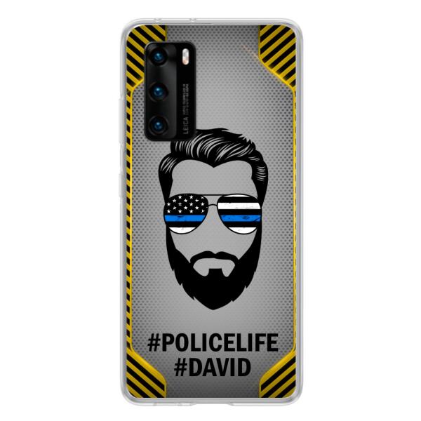 Custom Personalized Policelife Phone Case - Best Gift for Dads - For Xiaomi, Oppo And Huawei - NTQYR8