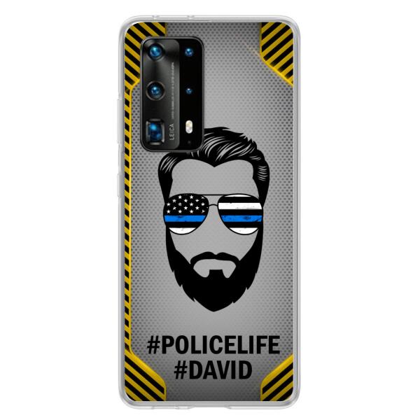 Custom Personalized Policelife Phone Case - Best Gift for Dads - For Xiaomi, Oppo And Huawei - NTQYR8