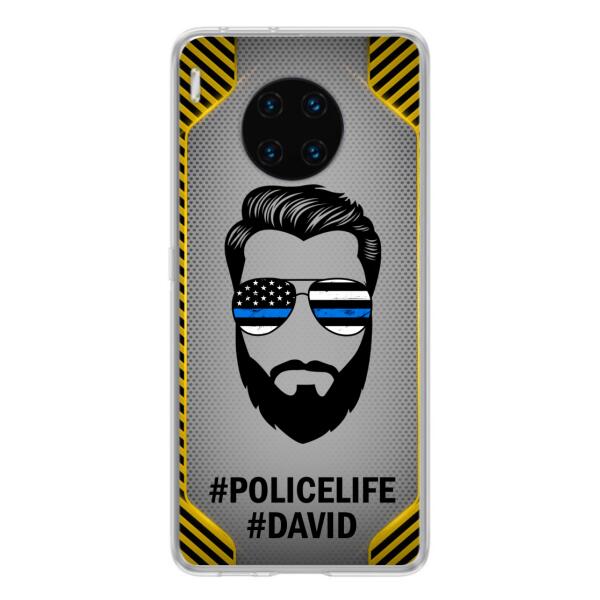 Custom Personalized Policelife Phone Case - Best Gift for Dads - For Xiaomi, Oppo And Huawei - NTQYR8