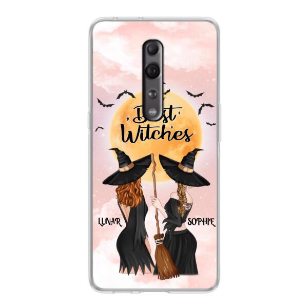 Custom Personalized Witches Phone Case - Halloween Gift For Friends - Best Witches - Case For Xiaomi, Oppo And Huawei