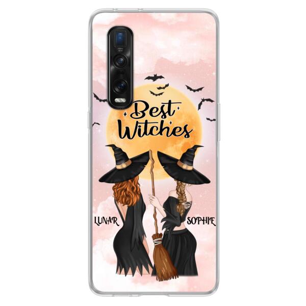 Custom Personalized Witches Phone Case - Halloween Gift For Friends - Best Witches - Case For Xiaomi, Oppo And Huawei