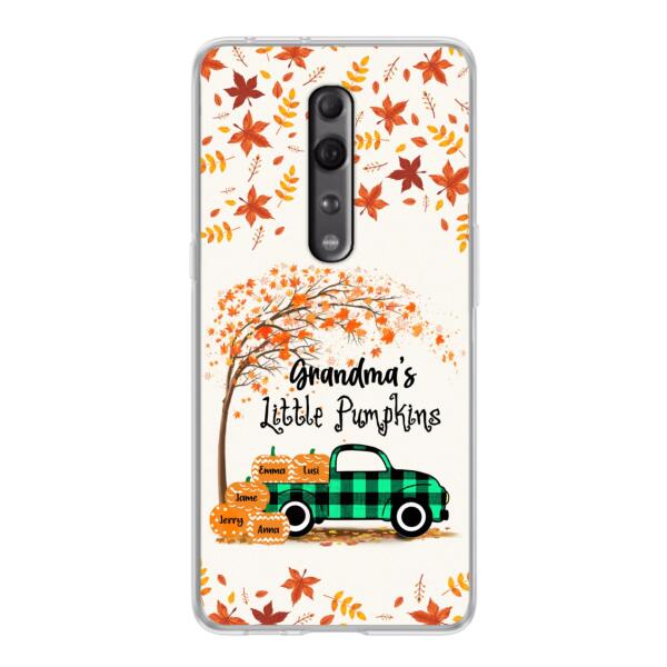 Custom Personalized Autumn Grandma's Pumpkins Phone Case - Gift For Grandma - Grandma's Little Pumpkins - Case For Xiaomi, Oppo And Huawei