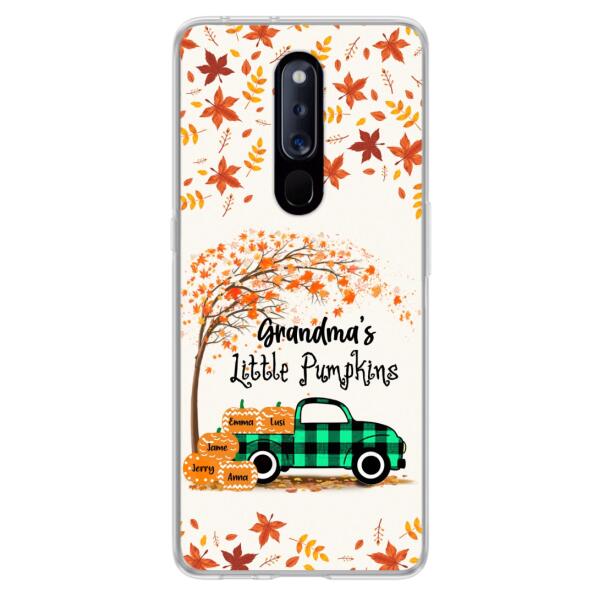 Custom Personalized Autumn Grandma's Pumpkins Phone Case - Gift For Grandma - Grandma's Little Pumpkins - Case For Xiaomi, Oppo And Huawei