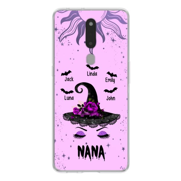 Personalized Mother Witch Phone Case - Upto 5 Kid's Name - Best Gift For Mother - 
 Grandma,Gigi,Nana,Mama,Gigi