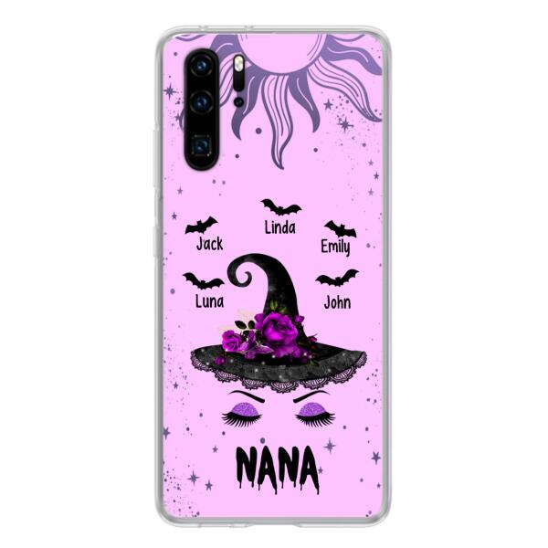 Personalized Mother Witch Phone Case - Upto 5 Kid's Name - Best Gift For Mother - 
 Grandma,Gigi,Nana,Mama,Gigi