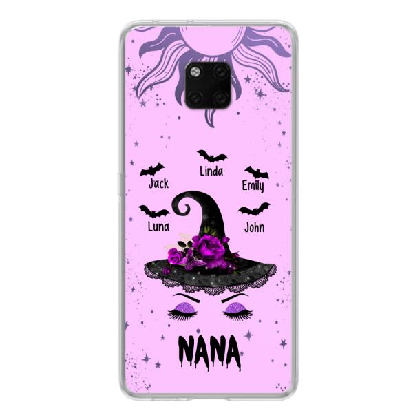 Personalized Mother Witch Phone Case - Upto 5 Kid's Name - Best Gift For Mother - 
 Grandma,Gigi,Nana,Mama,Gigi