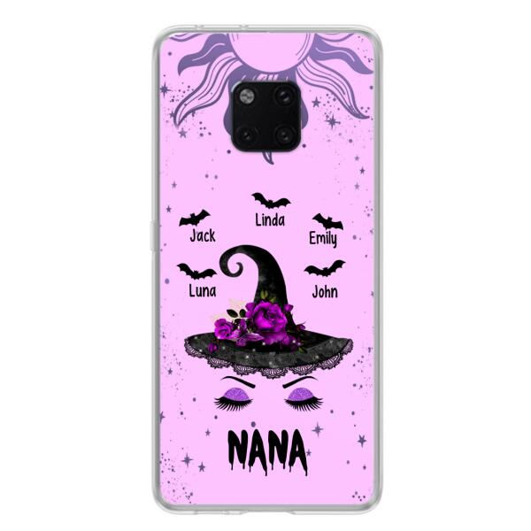 Personalized Mother Witch Phone Case - Upto 5 Kid's Name - Best Gift For Mother - 
 Grandma,Gigi,Nana,Mama,Gigi