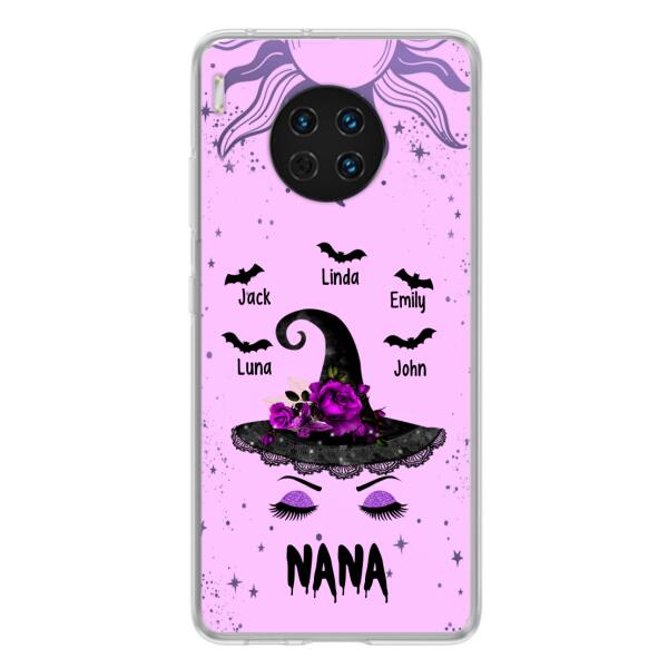 Personalized Mother Witch Phone Case - Upto 5 Kid's Name - Best Gift For Mother - 
 Grandma,Gigi,Nana,Mama,Gigi