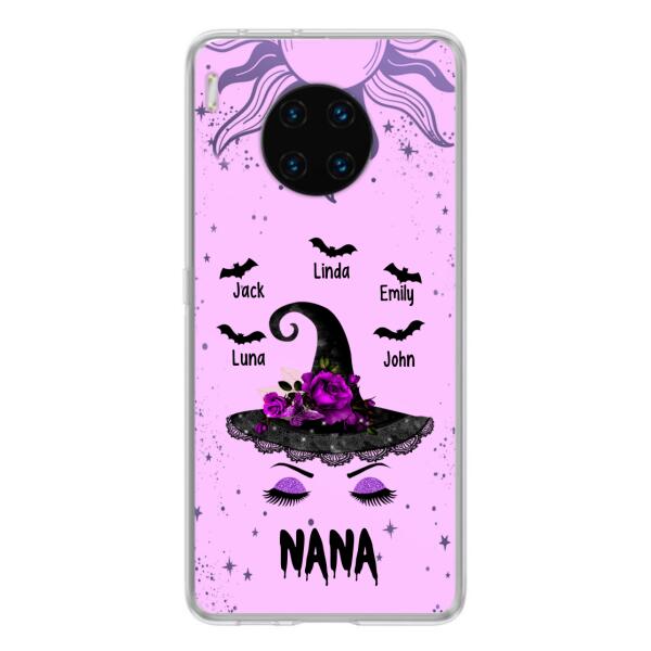 Personalized Mother Witch Phone Case - Upto 5 Kid's Name - Best Gift For Mother - 
 Grandma,Gigi,Nana,Mama,Gigi