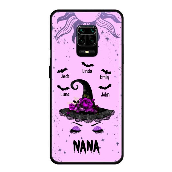 Personalized Mother Witch Phone Case - Upto 5 Kid's Name - Best Gift For Mother - 
 Grandma,Gigi,Nana,Mama,Gigi