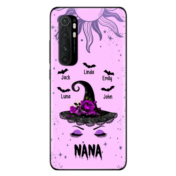 Personalized Mother Witch Phone Case - Upto 5 Kid's Name - Best Gift For Mother - 
 Grandma,Gigi,Nana,Mama,Gigi