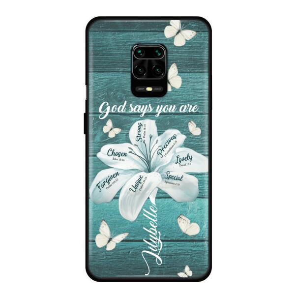 Custom Personalized Phone Case - Gods Says You Are - Case For Xiaomi Huawei Oppo - BR9N4C