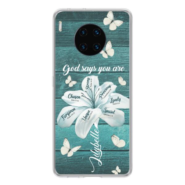 Custom Personalized Phone Case - Gods Says You Are - Case For Xiaomi Huawei Oppo - BR9N4C