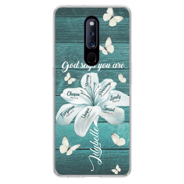 Custom Personalized Phone Case - Gods Says You Are - Case For Xiaomi Huawei Oppo - BR9N4C