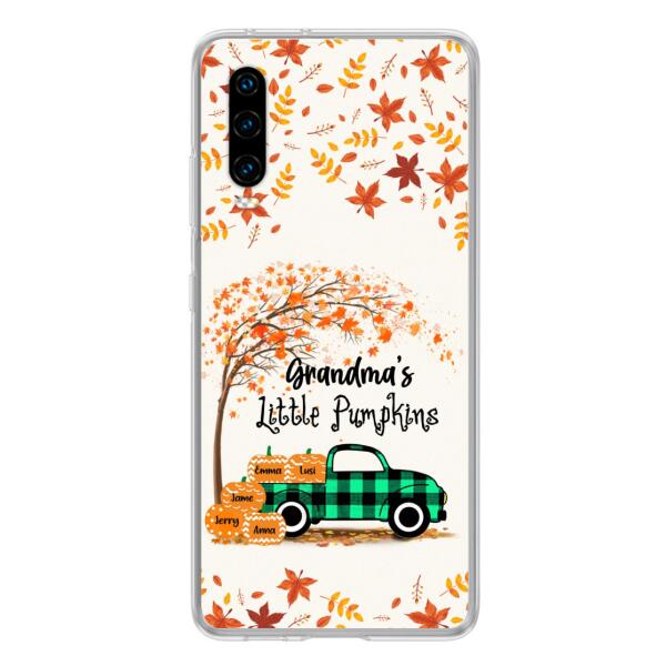 Custom Personalized Autumn Grandma's Pumpkins Phone Case - Gift For Grandma - Grandma's Little Pumpkins - Case For Xiaomi, Oppo And Huawei