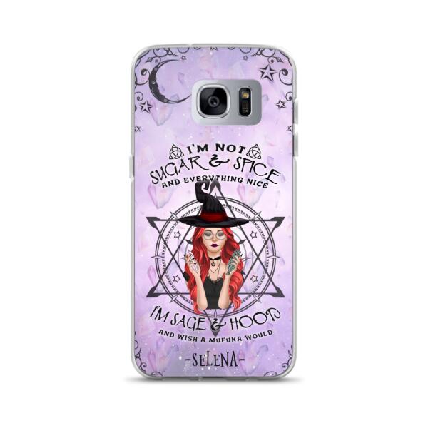 Custom Personalized Witch Phone Case - Best Halloween Gift - Case For iPhone And Samsung - 
 DFESX1