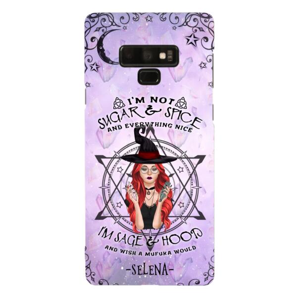 Custom Personalized Witch Phone Case - Best Halloween Gift - Case For iPhone And Samsung - 
 DFESX1