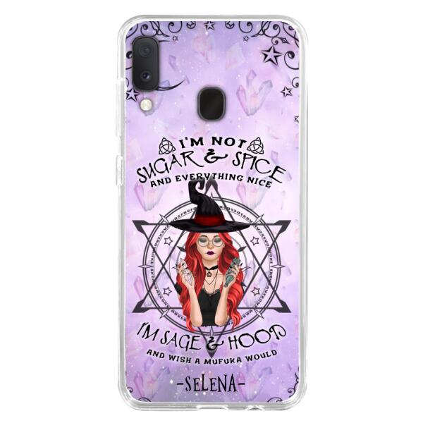 Custom Personalized Witch Phone Case - Best Halloween Gift - Case For iPhone And Samsung - 
 DFESX1