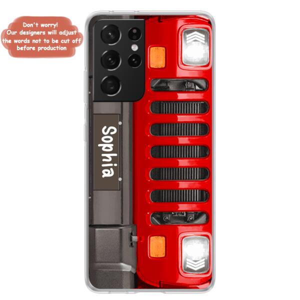 Personalize Off-road Car Phone Case - Case for iPhone and Samsung (The Newest Version for iPhone 13)