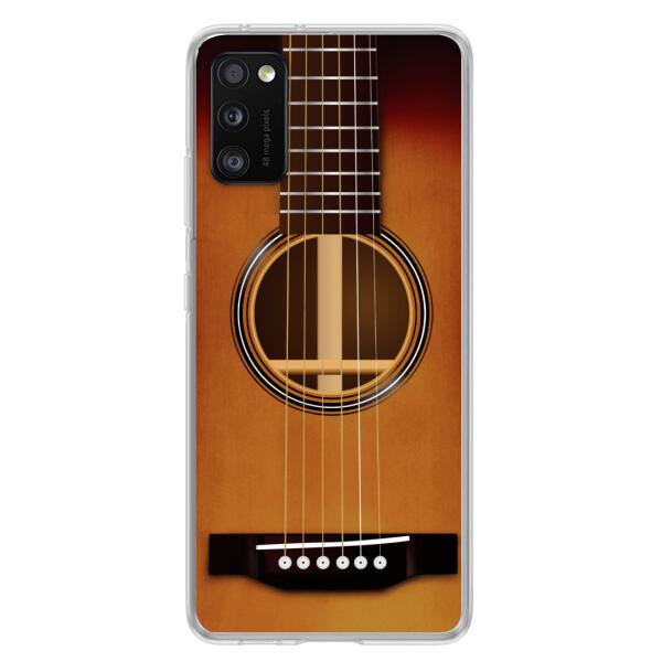 Custom Personalized Acoustic/Electric Guitar Phone Case - Best Gift For Guitarist - Case For iPhone And Samsung