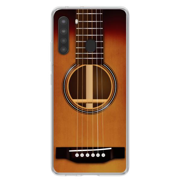 Custom Personalized Acoustic/Electric Guitar Phone Case - Best Gift For Guitarist - Case For iPhone And Samsung