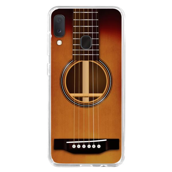 Custom Personalized Acoustic/Electric Guitar Phone Case - Best Gift For Guitarist - Case For iPhone And Samsung