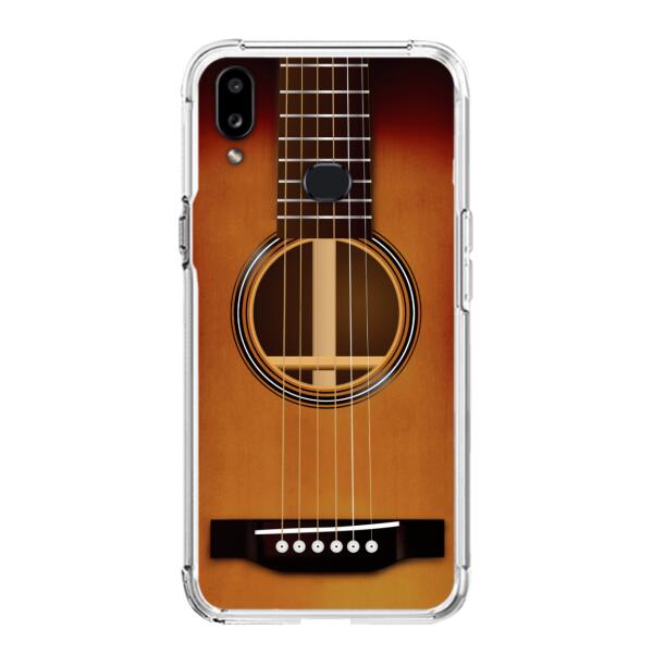 Custom Personalized Acoustic/Electric Guitar Phone Case - Best Gift For Guitarist - Case For iPhone And Samsung